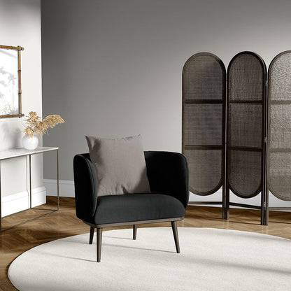 NICHOLASJOHN INC NJ-MARVIN Midnight Solid   Fabric - NJ25-3601