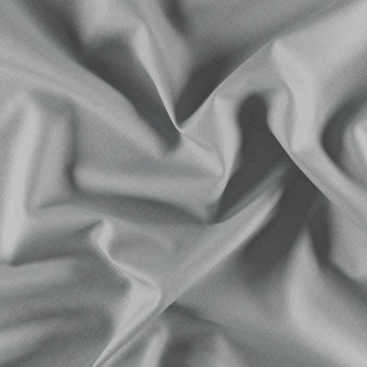 JF Fabrics JF Everyday, FibreGuard UTAH 192 Fabric Traditional,Transitional,Contemporary,Plain Grey,Silver  Texture,Linen Texture - 816480192 J8681
