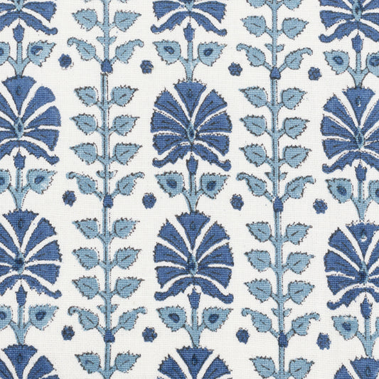 STOUT TEXTILES  MULTIPURPOSE,PRINT TRADITIONAL, FLORAL STRIPE DENIM   - VARL-1