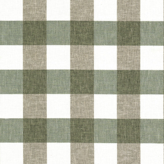 STOUT TEXTILES  UPHOLSTERY,WOVENS TRADITIONAL, PLAID/CHECK BASIL   - VARY-1