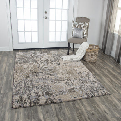 Contemporary rug, 7' x 10'.