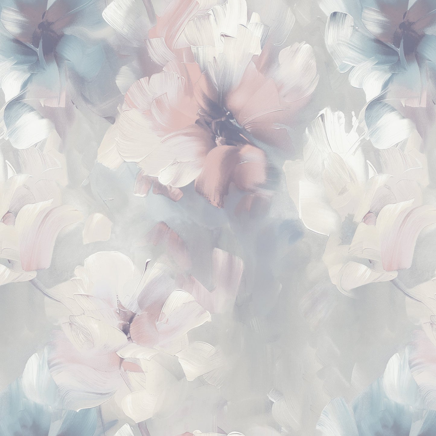 GALERIE WALLCOVERINGS Very Classical, Floral, All-over   Grey   - VE3002