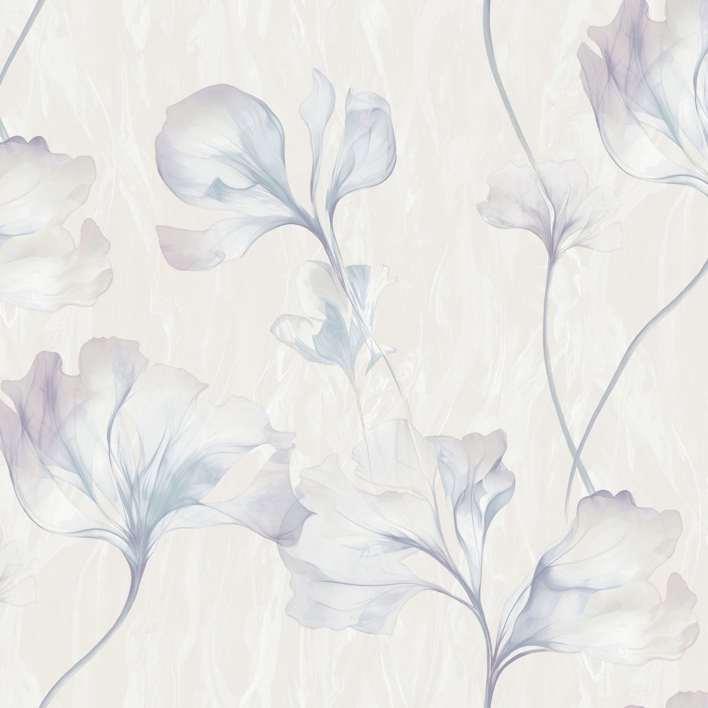 GALERIE WALLCOVERINGS Very Classical, Floral, All-over   Blue   - VE3306