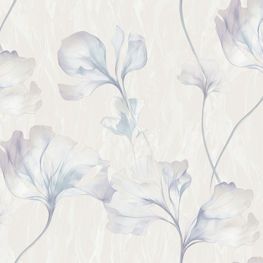 GALERIE WALLCOVERINGS Very Classical, Floral, All-over   Blue   - VE3306