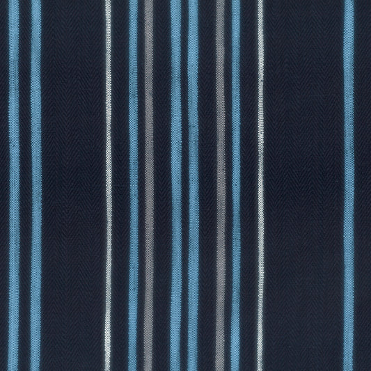 STOUT TEXTILES  MULTIPURPOSE,WOVENS TRADITIONAL, STRIPE NAVY   - VEGA-3