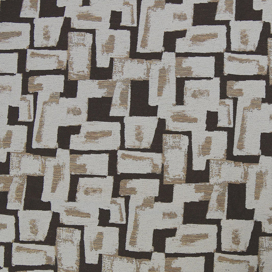 NICHOLASJOHN INC Daverdict-Cream Geometric   Fabric - NJ26-3917