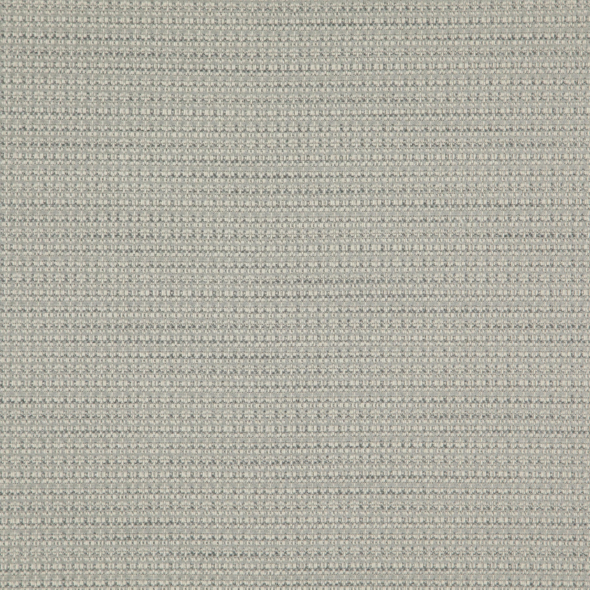Grey/silver chenille fabric with a soft, plain texture; versatile for upholstery and drapery.