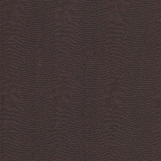 STOUT TEXTILES  FAUX LEATHER TRADITIONAL, ANIMAL SKIN MAHOGANY   - VESS-1