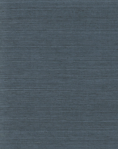 York Wallcoverings Grasscloth and Natural Resource Plain Grass Sisal Grasscloth Blue Wallpaper  Grasscloth Blues   - VG4405