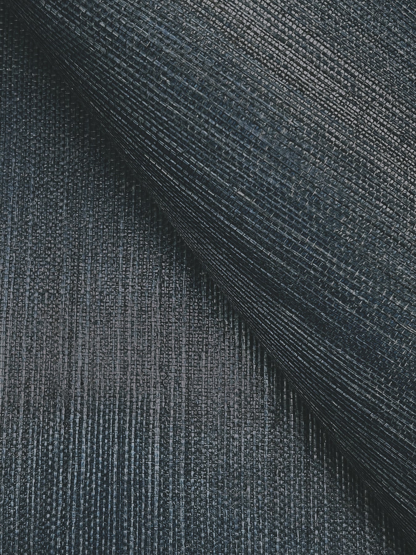 York Wallcoverings Grasscloth by York II Maguey Sisal Navy Wallpaper Traditional Grasscloth Blues   - VG4405NW