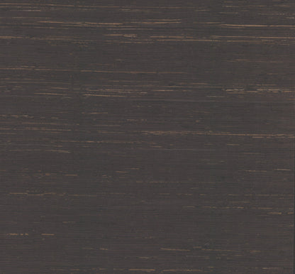 Charcoal grey woven wallpaper with a subtle grain-like pattern.