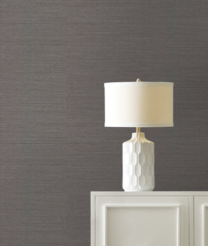 York Wallcoverings Grasscloth II Maguey Sisal Silver Wallpaper Traditional Grasscloth Greys   - VG4418NW