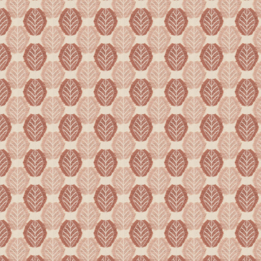 STOUT TEXTILES  MULTIPURPOSE,WOVENS TRANSITIONAL,, LEAF SALMON   - VIEW-2
