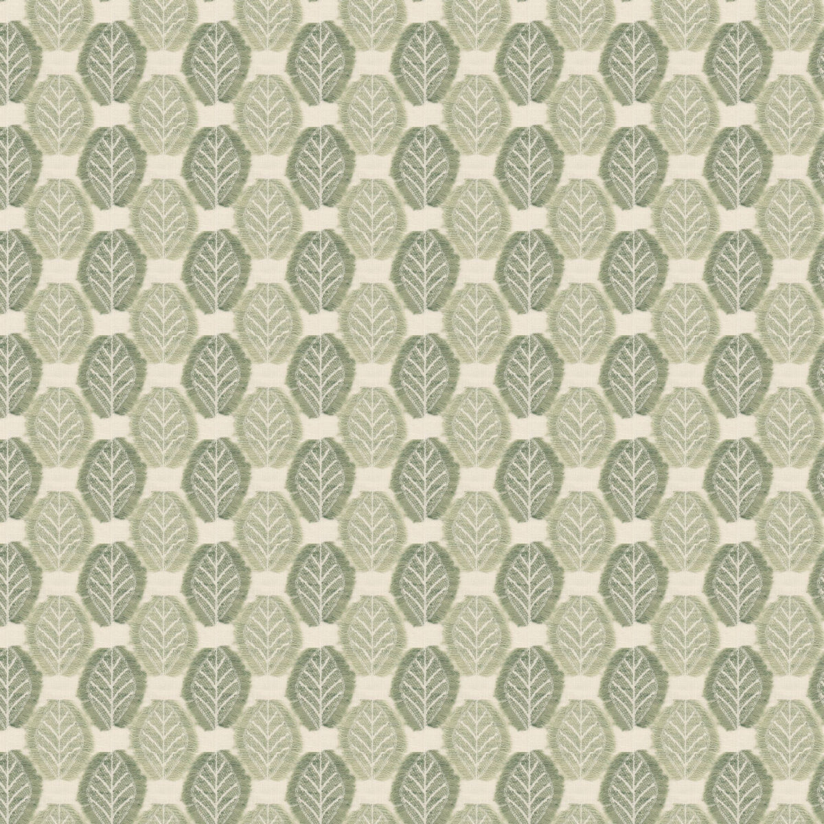 STOUT TEXTILES  MULTIPURPOSE,WOVENS TRANSITIONAL,, LEAF SEAFOAM,SEAMIST   - VIEW-3
