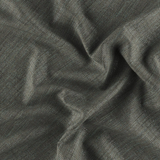 JF Fabrics VISION 96 Fabric Metallic, Weave Grey, Black, Silver  Wide Width, Casement - 8934196 J9001