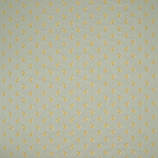 SCALAMANDRE OUTLET  FABRIC LISABETTA LEAF  FABRIC PARSLEY , DAFFODIL   - VM 00223998