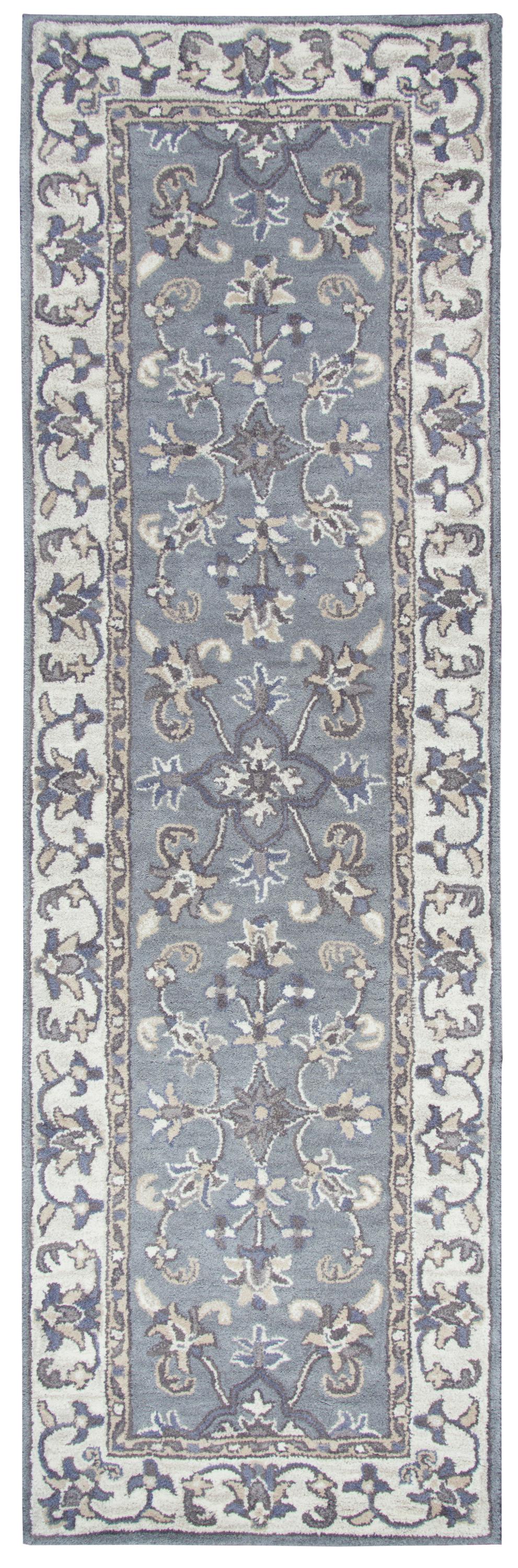 Traditional runner rug, 2' x 10'.