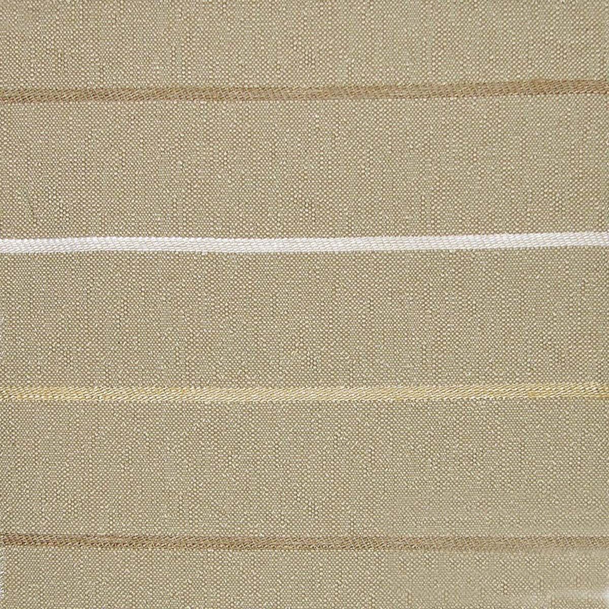 SCALAMANDRE OUTLET  FABRIC CALABRIA STRIPE  FABRIC TAN, WHITE   - VN 06060966 NEW SKU # VN09660606
