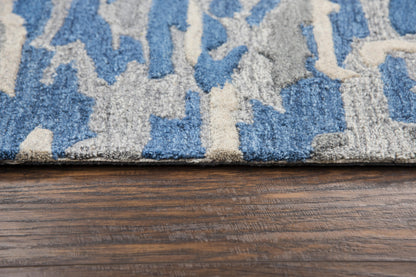 5' x 8' contemporary rug.