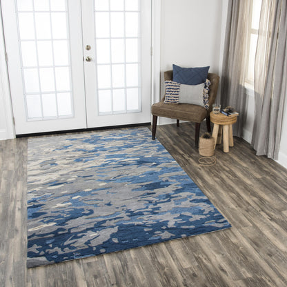 Rug, contemporary style, 9' x 12'.