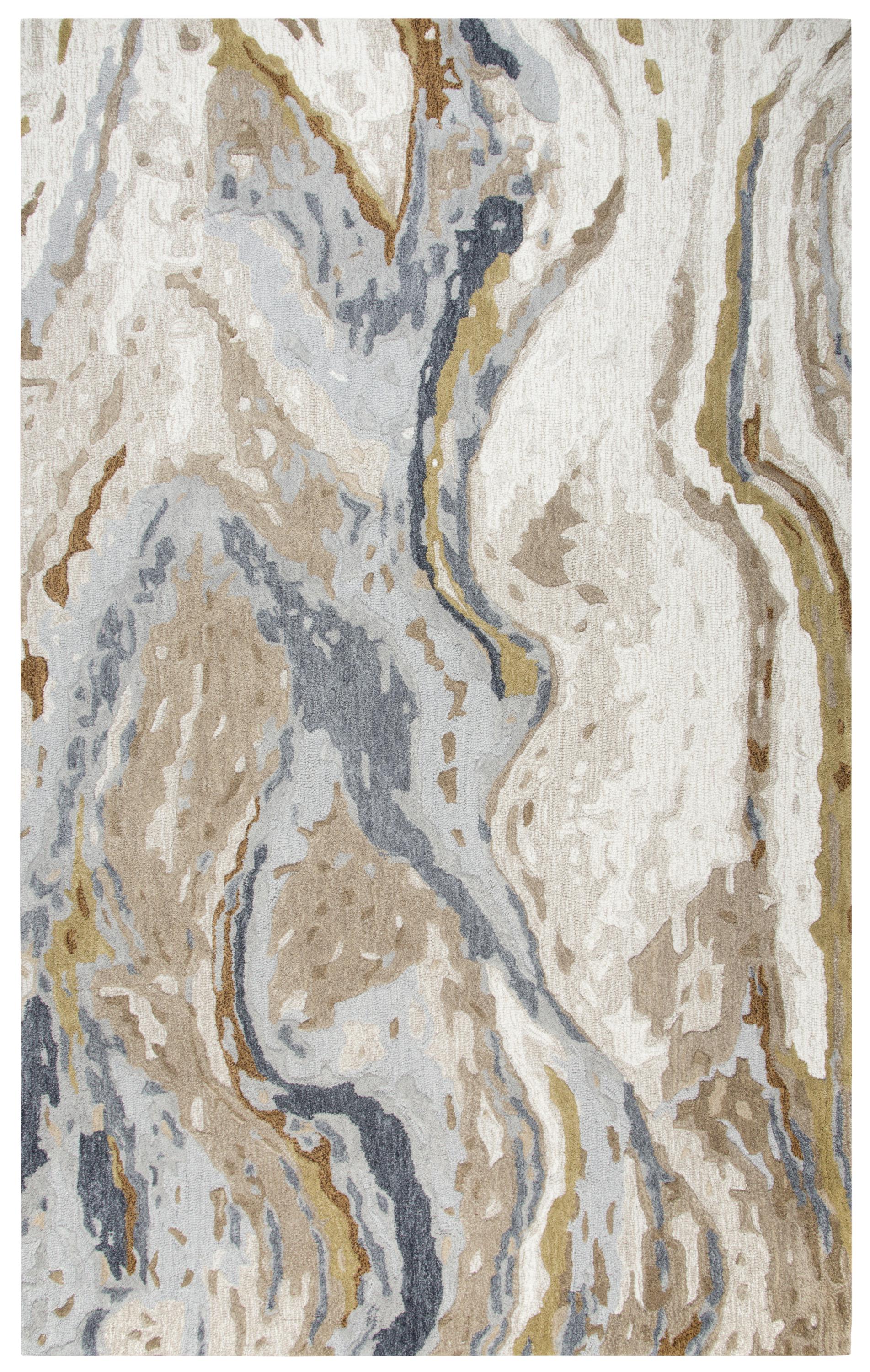 Rug, contemporary style 5' x 8'.