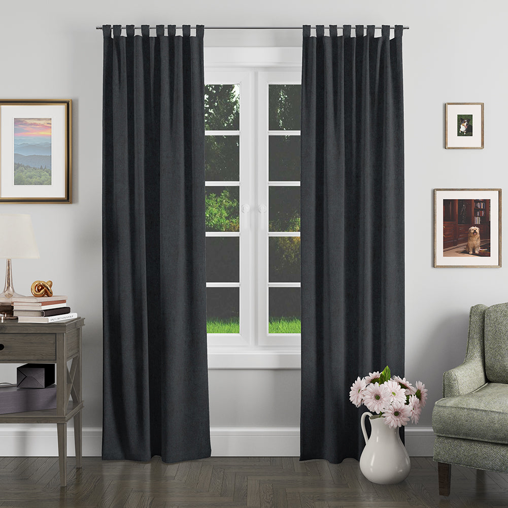 NICHOLASJOHN INC NJ-VAULT Licorice Solid,Texture   Fabric - NJ25-3642