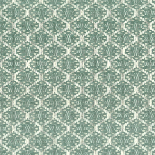 STOUT TEXTILES  UPHOLSTERY,WOVENS TRADITIONAL, DIAMOND LAGOON   - VOOR-1