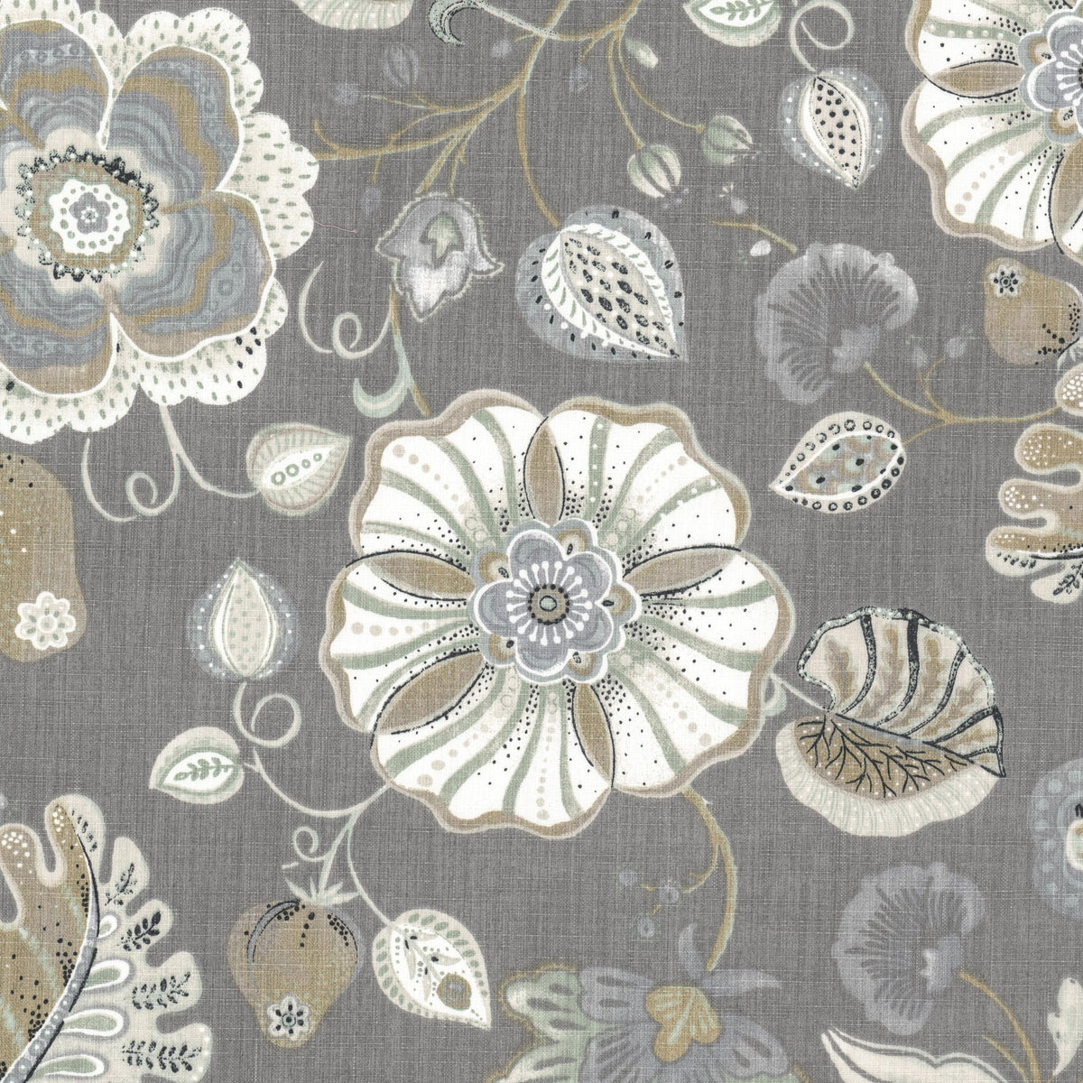 STOUT TEXTILES  MULTIPURPOSE,PRINT TRANSITIONAL,, FLORAL AGATE   - VOTE-2