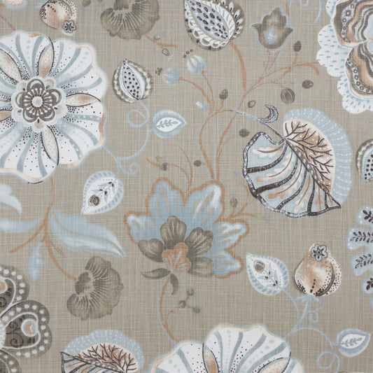 STOUT TEXTILES  MULTIPURPOSE,PRINT TRANSITIONAL,, FLORAL STONE   - VOTE-5