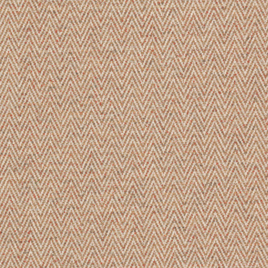 STOUT TEXTILES  UPHOLSTERY,WOVENS TRADITIONAL, CHEVRON MANGO   - VOYA-2