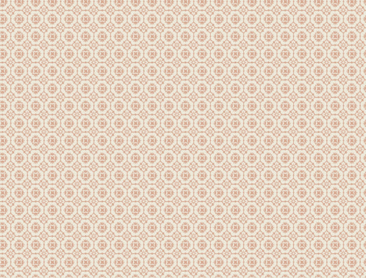 York Wallcoverings Antonina Vella Priti Rose Floral Grid Wallpaper Botanical Farmhouse Rose  Wallpaper - VP1335