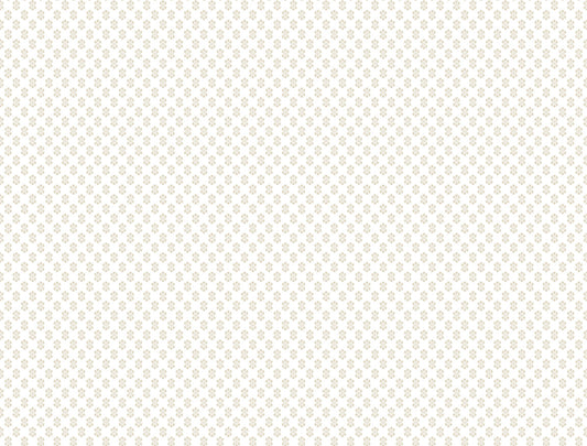 York Wallcoverings Antonina Vella Brioni Beige Floral Stamp Wallpaper Graphics Farmhouse Beige  Wallpaper - VP1393