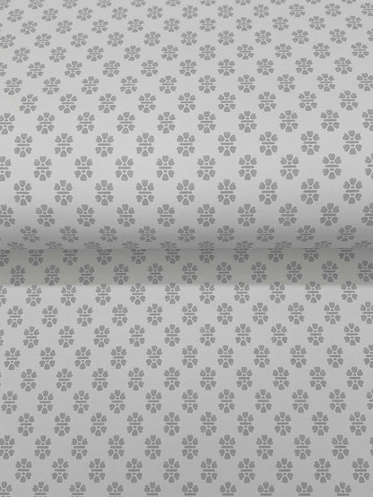 York Wallcoverings Antonina Vella Brioni Cream Floral Stamp Wallpaper Graphics Farmhouse Neutral  Wallpaper - VP1396