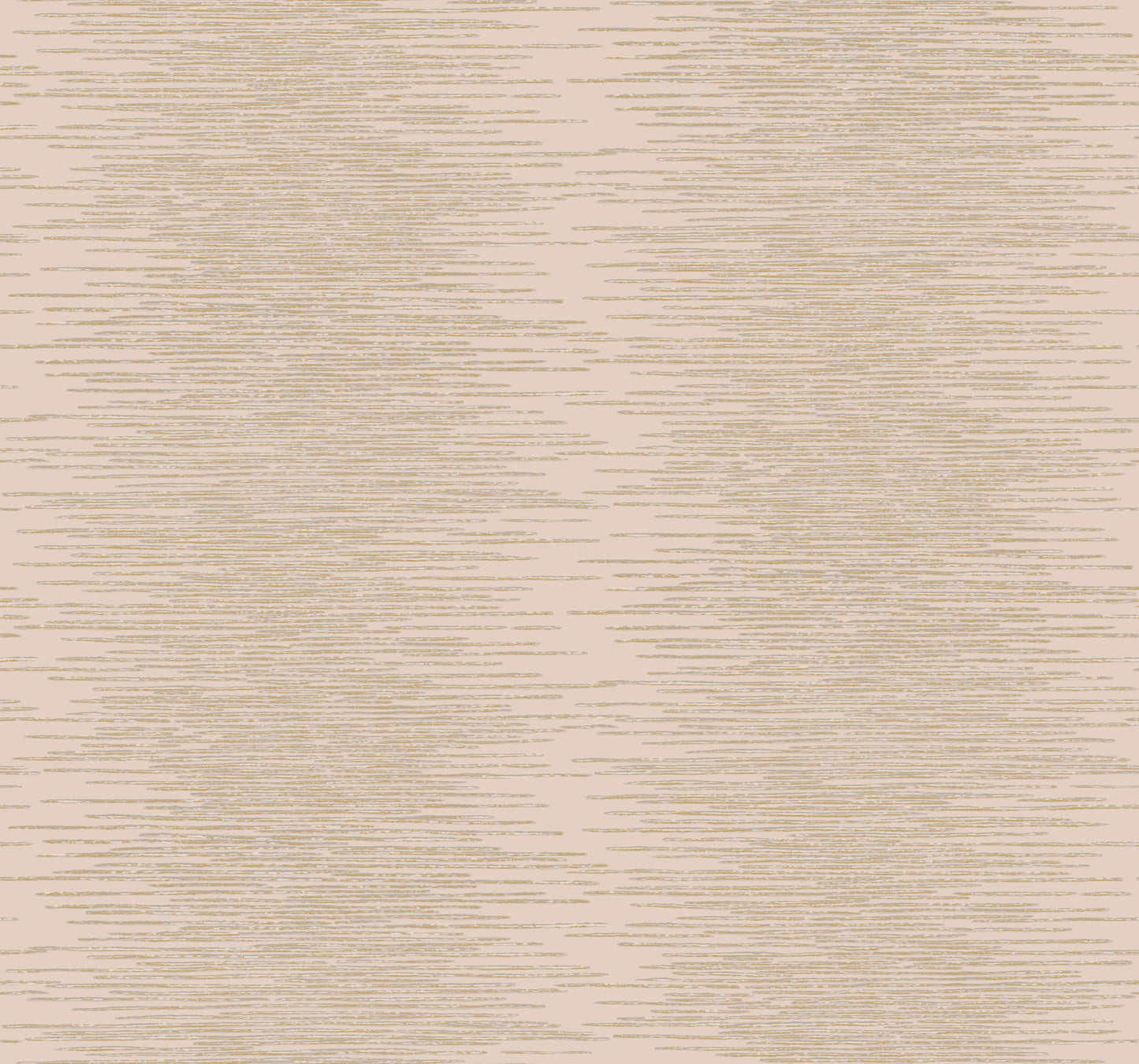 Blush metallic column wallpaper with an abstract modern pattern and subtle sheen.