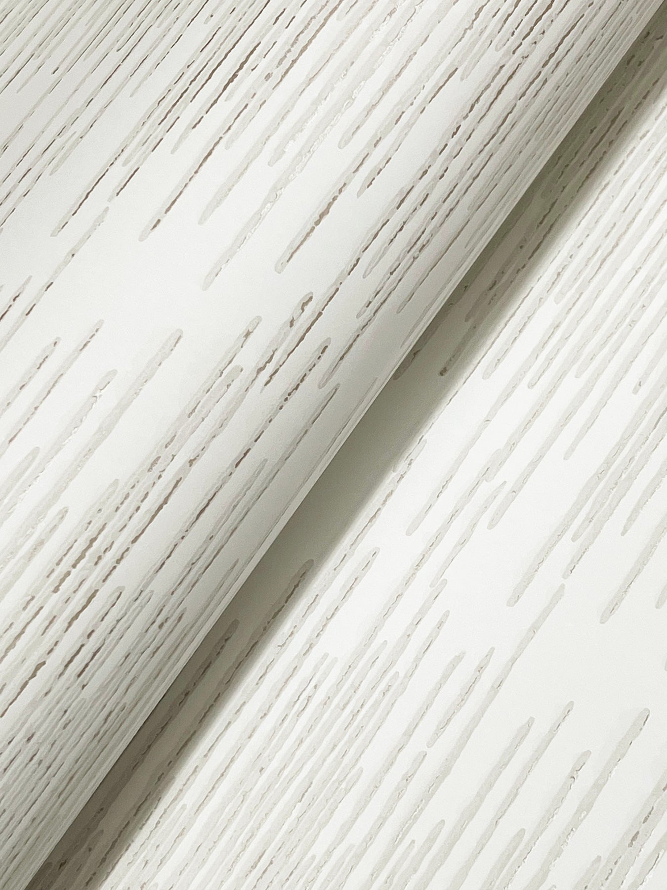 York Wallcoverings Ronald Redding Operetta White Metallic Columns Wallpaper Abstract Modern White  Wallpaper - VR1506