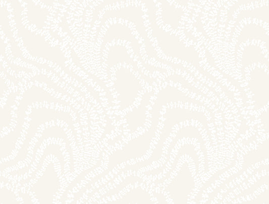 York Wallcoverings Ronald Redding String of Pearls Pearl Vine Wallpaper Botanical Traditional Pearl  Wallpaper - VR1514