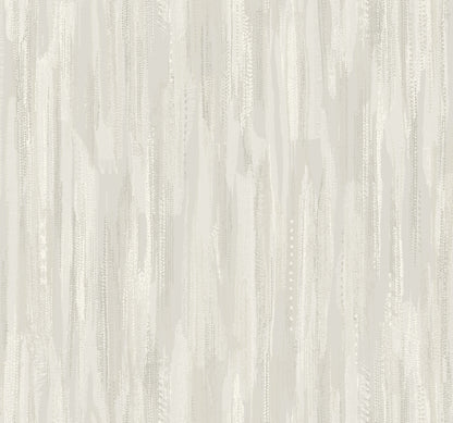 York Wallcoverings Ronald Redding Tribeca Dove Texture Stripe Wallpaper Abstract Bohemian Dove  Wallpaper - VR1525