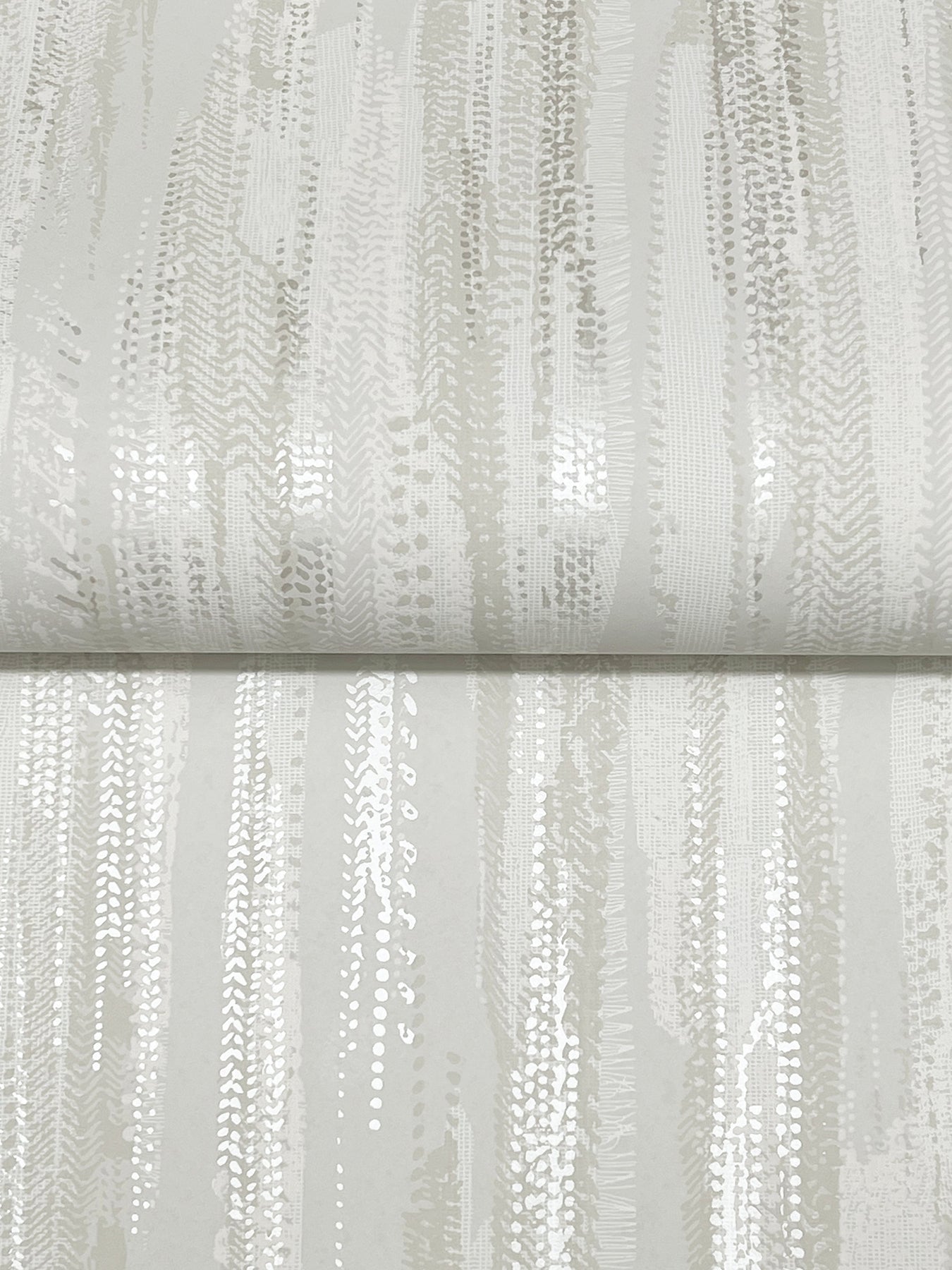 York Wallcoverings Ronald Redding Tribeca Dove Texture Stripe Wallpaper Abstract Bohemian Dove  Wallpaper - VR1525