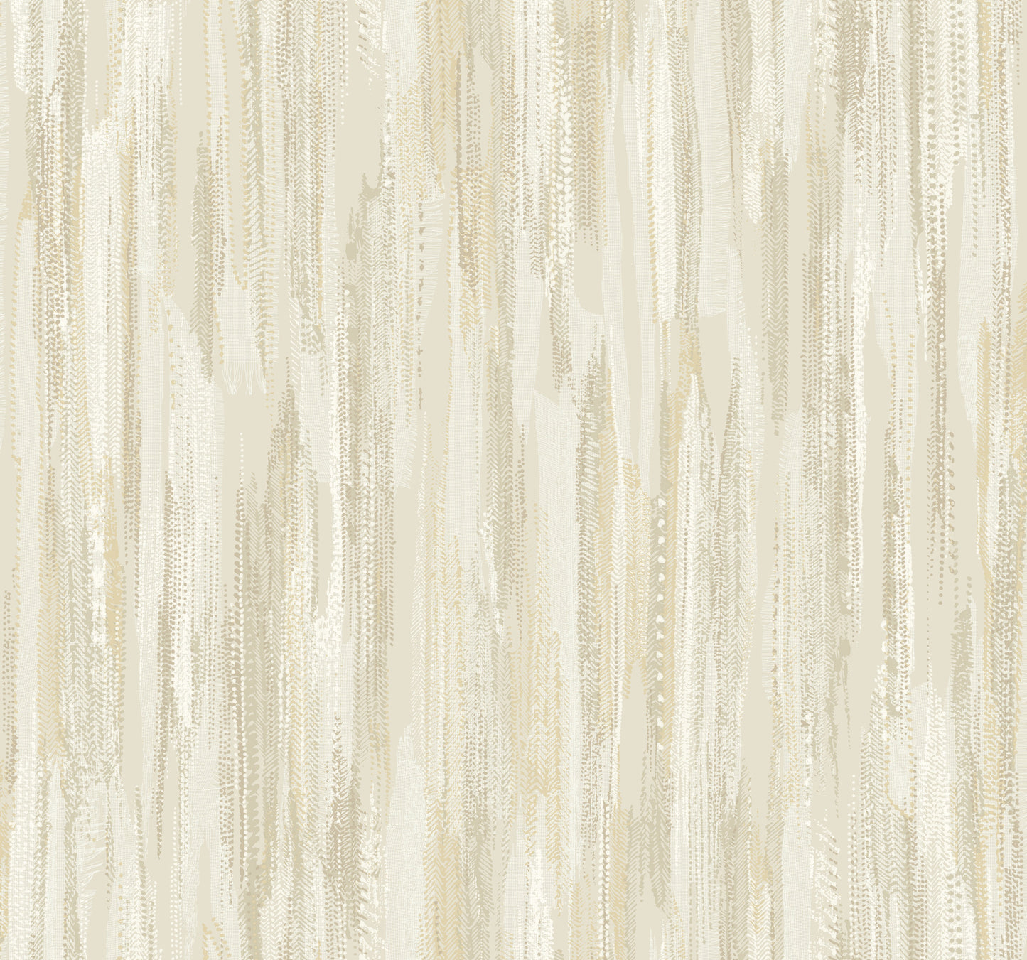 Gold texture stripe wallpaper with vertical brushstroke pattern and painterly, textured lines.