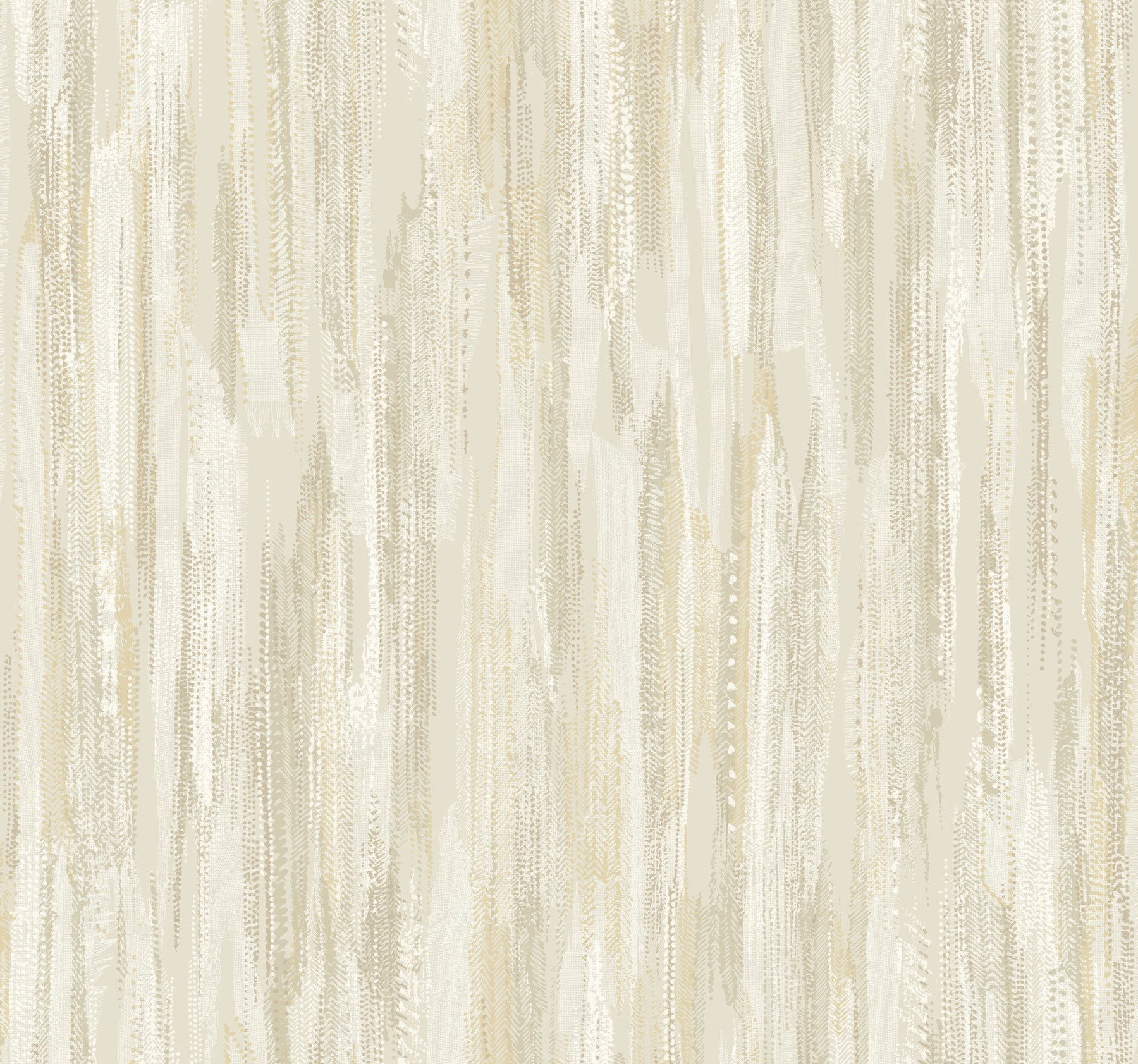 Gold texture stripe wallpaper with vertical brushstroke pattern and painterly, textured lines.