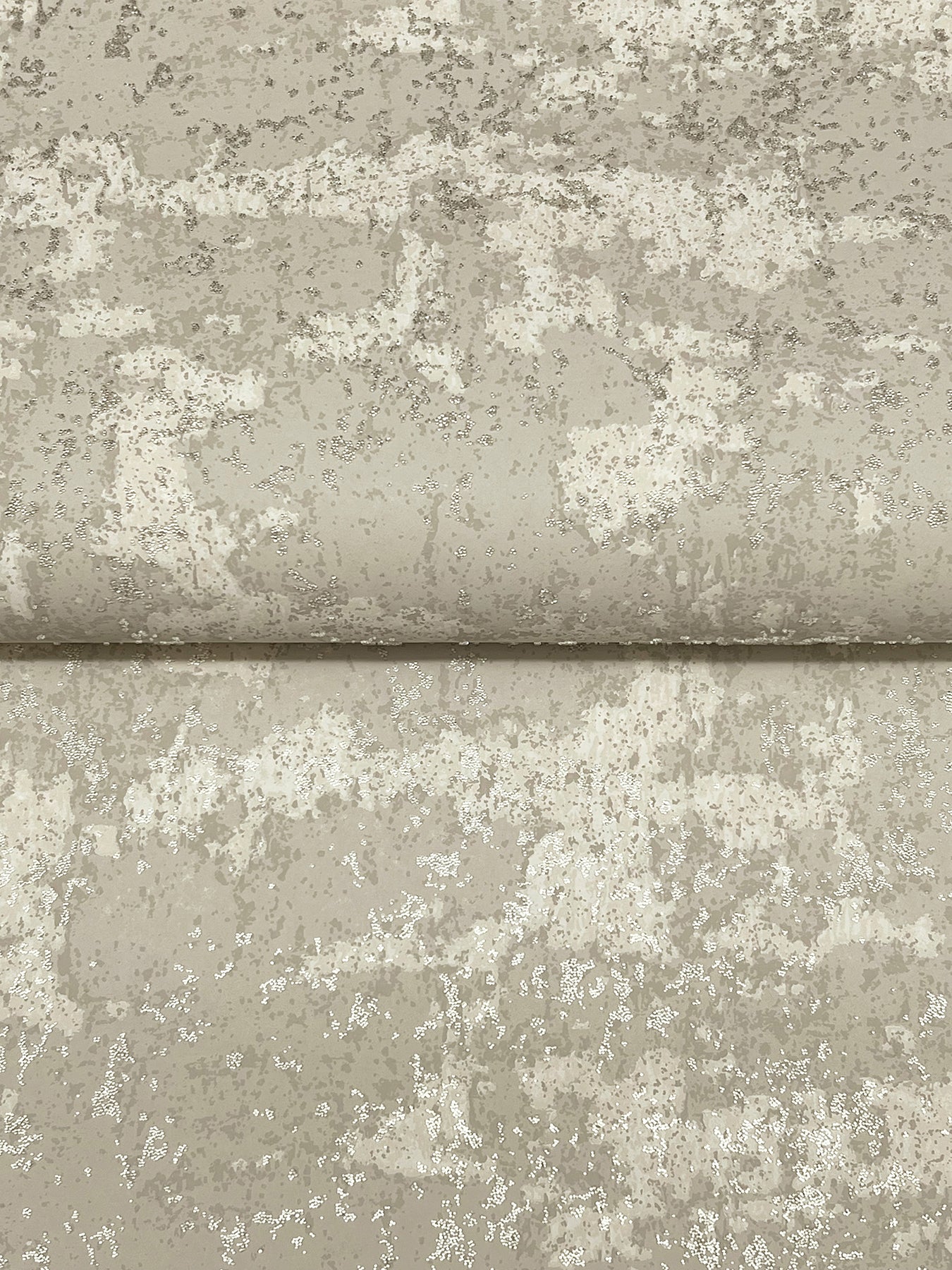 York Wallcoverings Ronald Redding Crystal Cloud Taupe Beaded Wallpaper Abstract Modern Taupe  Wallpaper - VR1542