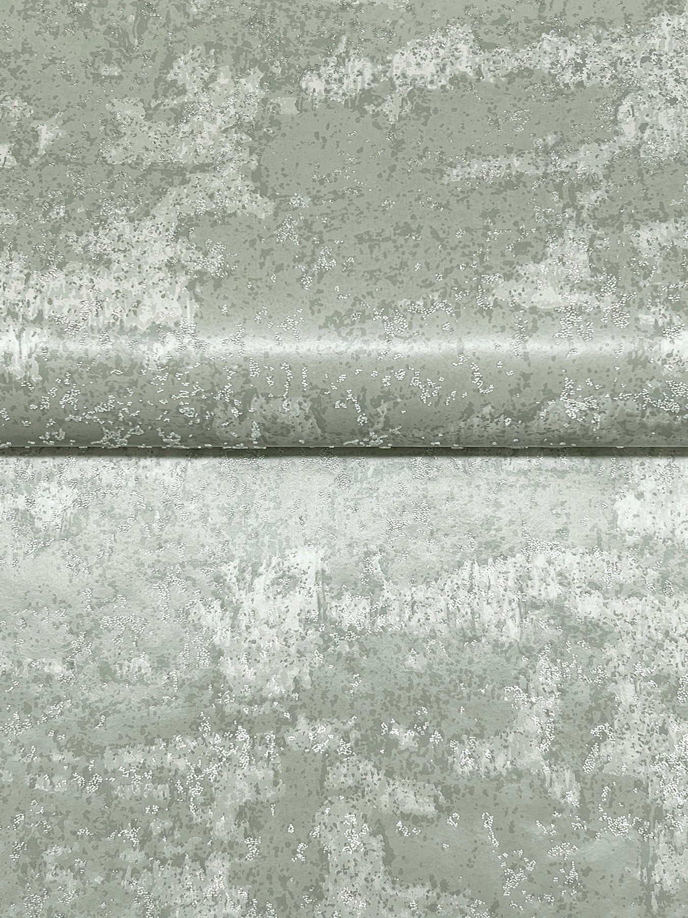 York Wallcoverings Ronald Redding Crystal Cloud Sage Beaded Wallpaper Abstract Modern Sage  Wallpaper - VR1545