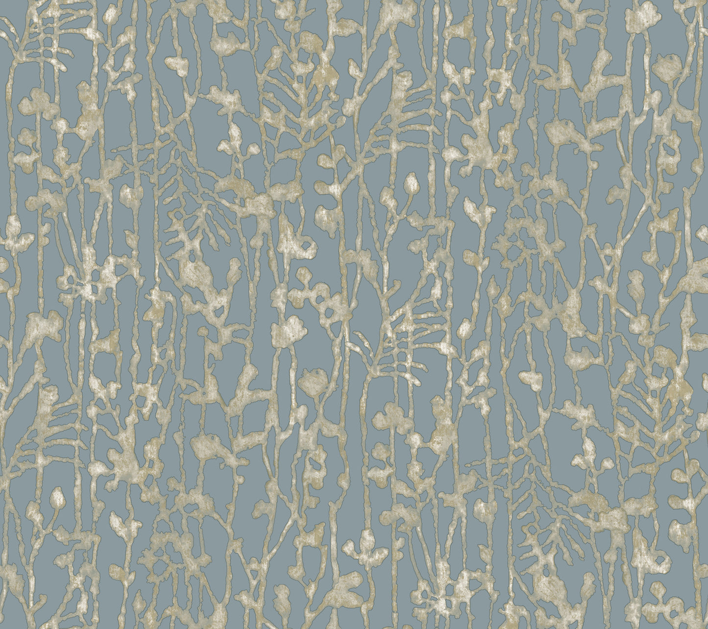 Abstract light blue wallpaper with a delicate filigree pattern in soft blue tones.