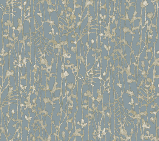 York Wallcoverings Ronald Redding Filigree Light Blue Abstract Wallpaper Abstract Modern Light Blue  Wallpaper - VR1557