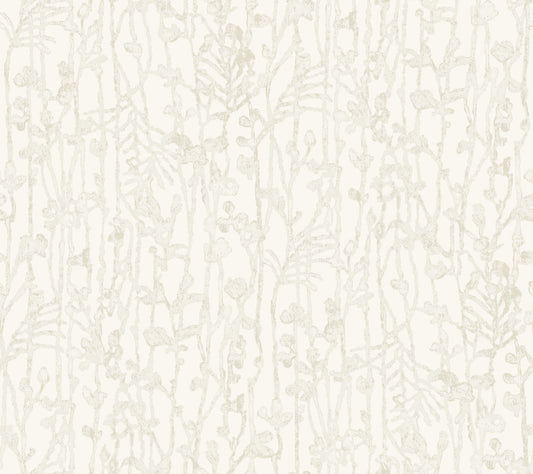 York Wallcoverings Ronald Redding Filigree Pearl Abstract Wallpaper Abstract Modern Pearl  Wallpaper - VR1558