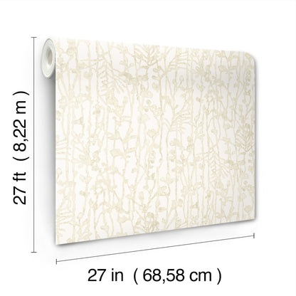 York Wallcoverings Ronald Redding Filigree Beige Abstract Wallpaper Abstract Modern Beige  Wallpaper - VR1559