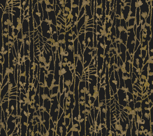 York Wallcoverings Ronald Redding Filigree Black Abstract Wallpaper Abstract Modern Black  Wallpaper - VR1562