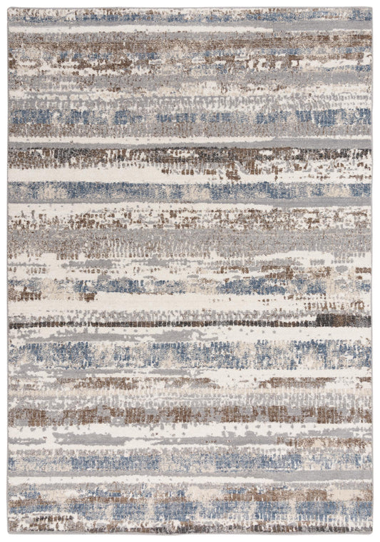 Transitional rug, 5' x 8'.