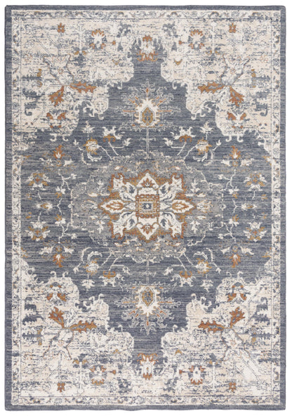 Rug, transitional style, 2' x 8'.
