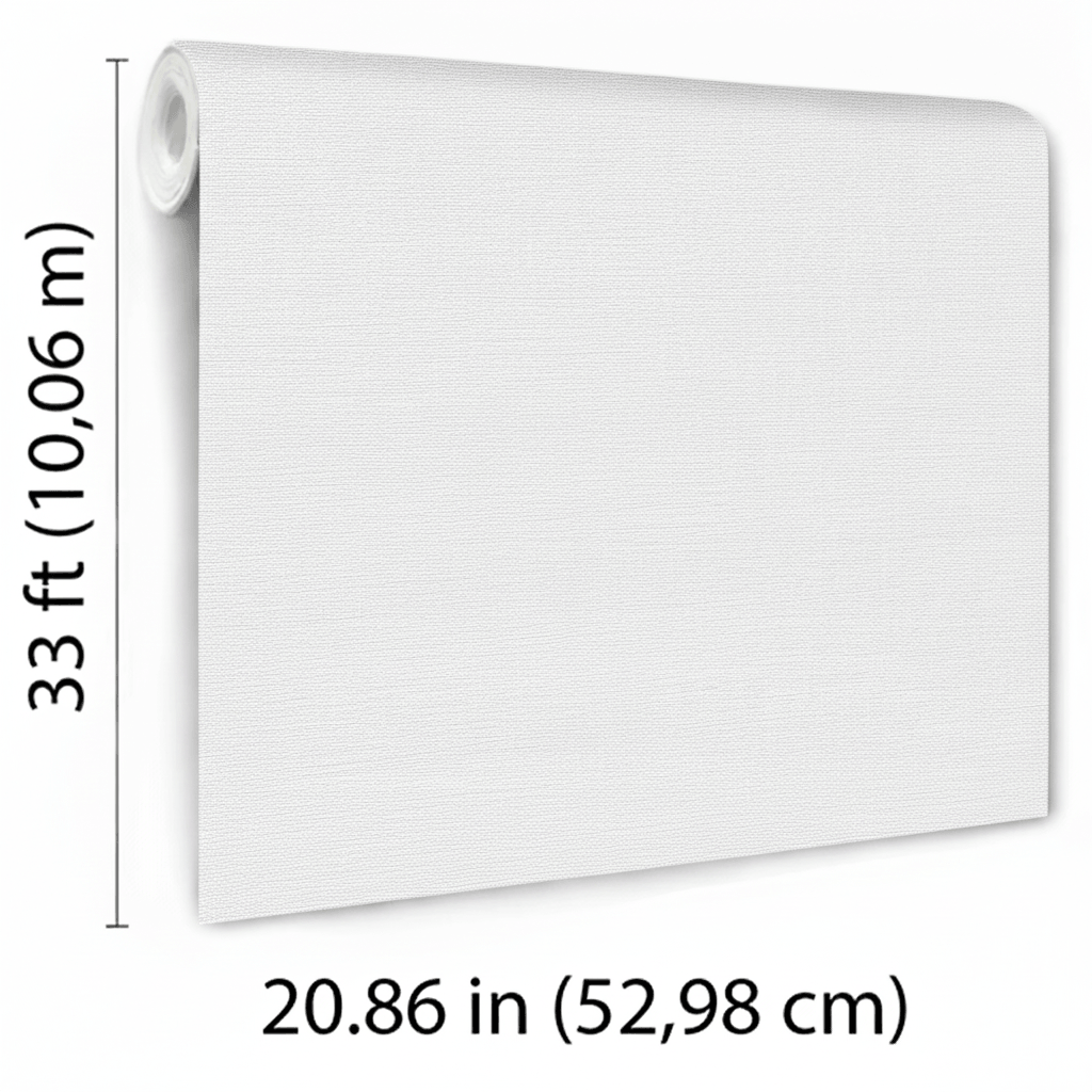 VEER DECOR Linen Slub Wallpaper  Texture Transitional white  Wallpaper - VRMB001-1055
